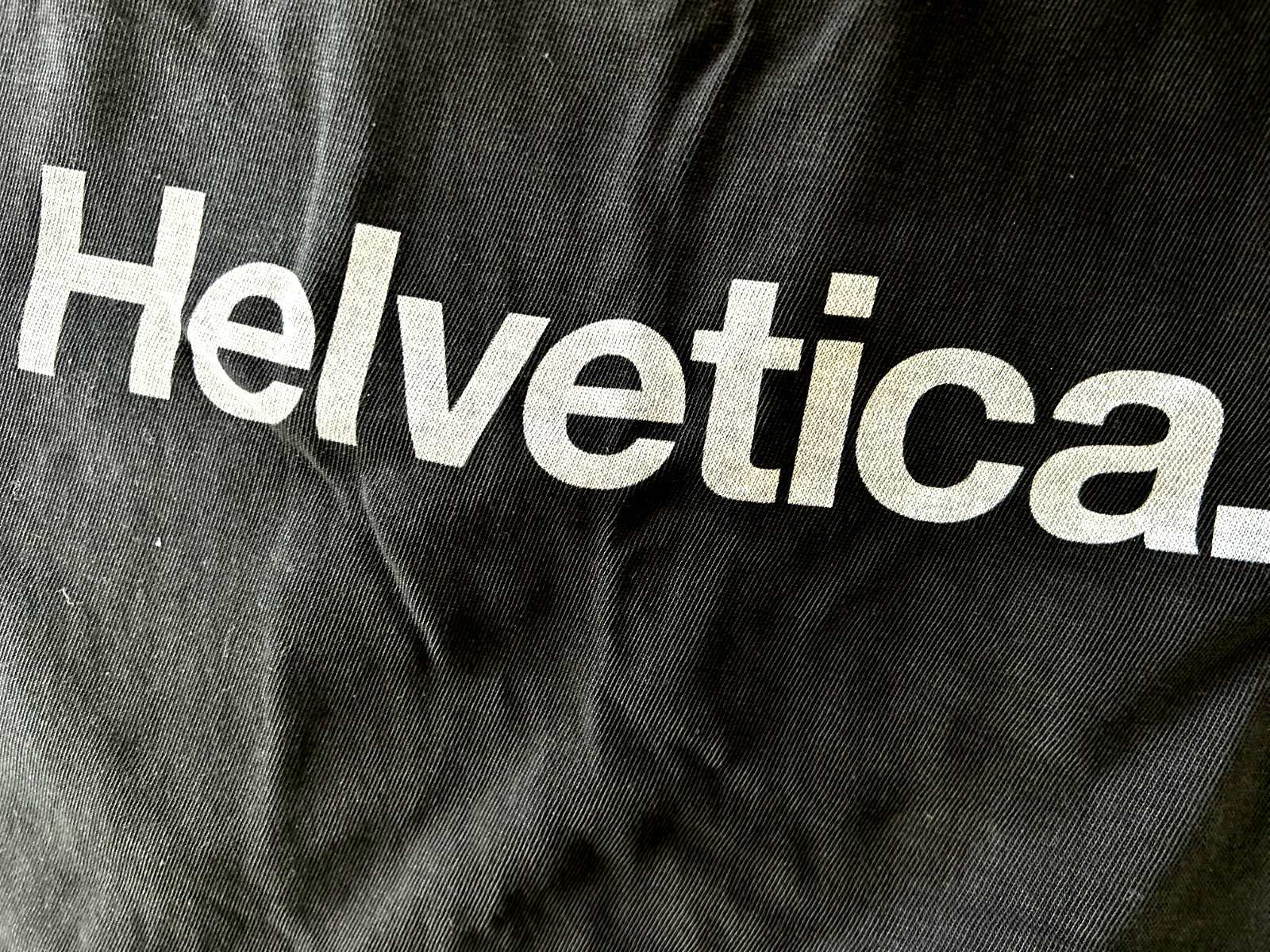 Helvetica Men's T Shirt size L excellent quality Heavy Duty NEW gallery