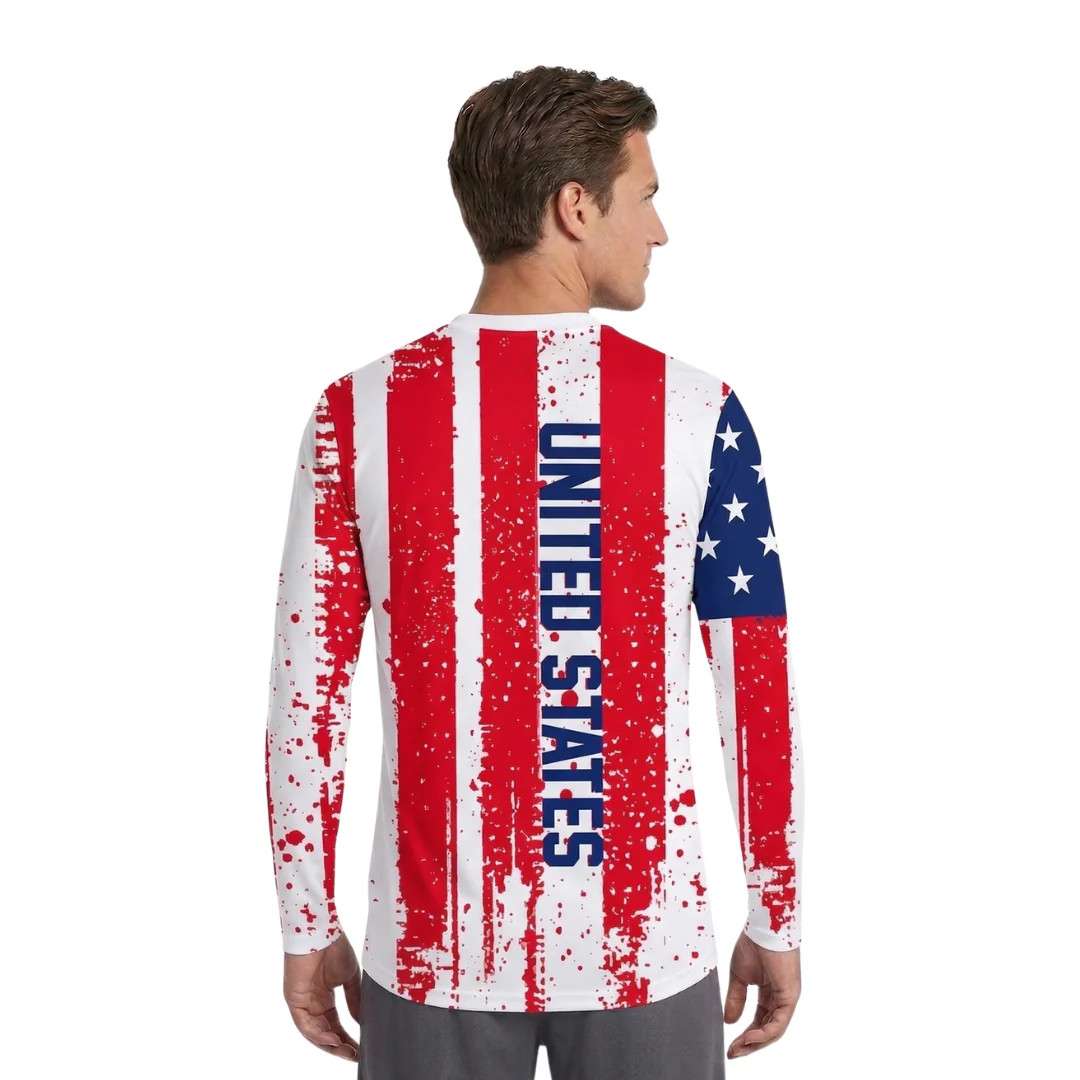 USA Soccer Jersey Replica Flag 1/4 Zip- PreSale. Ships in 7 days gallery