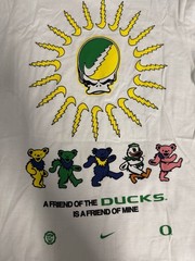 NWT Nike X Class Trip X Grateful Dead X Oregon Friend Of The Ducks Tshirt Small