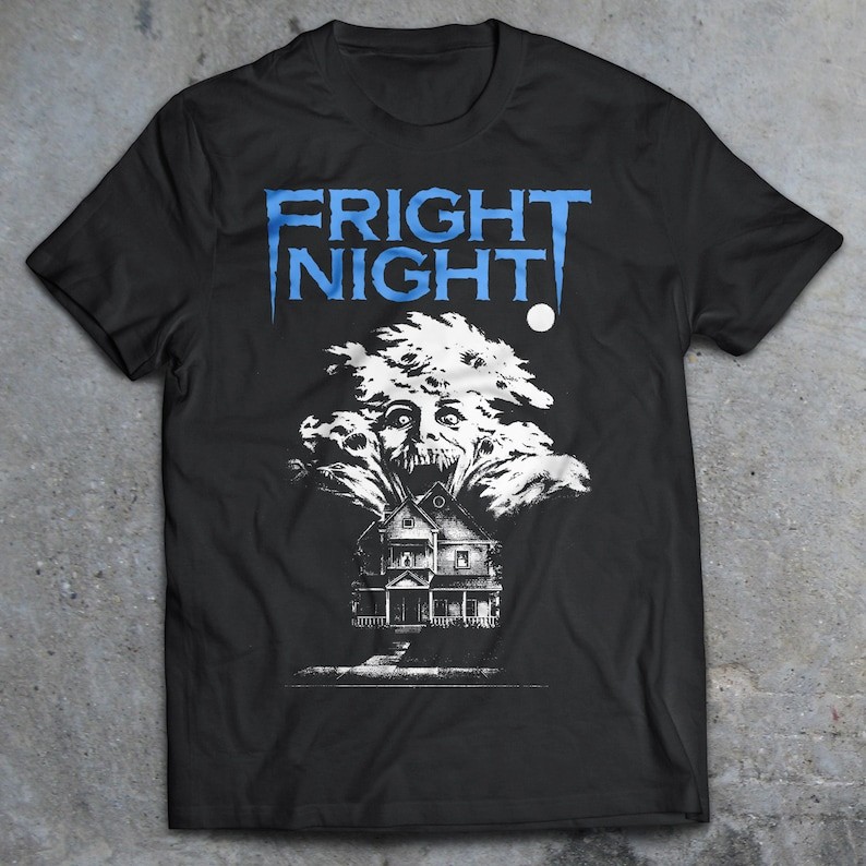Fright Night 1985 Horror Movie T-Shirt, 80s Horror Shirt Night of The Creeps, gallery