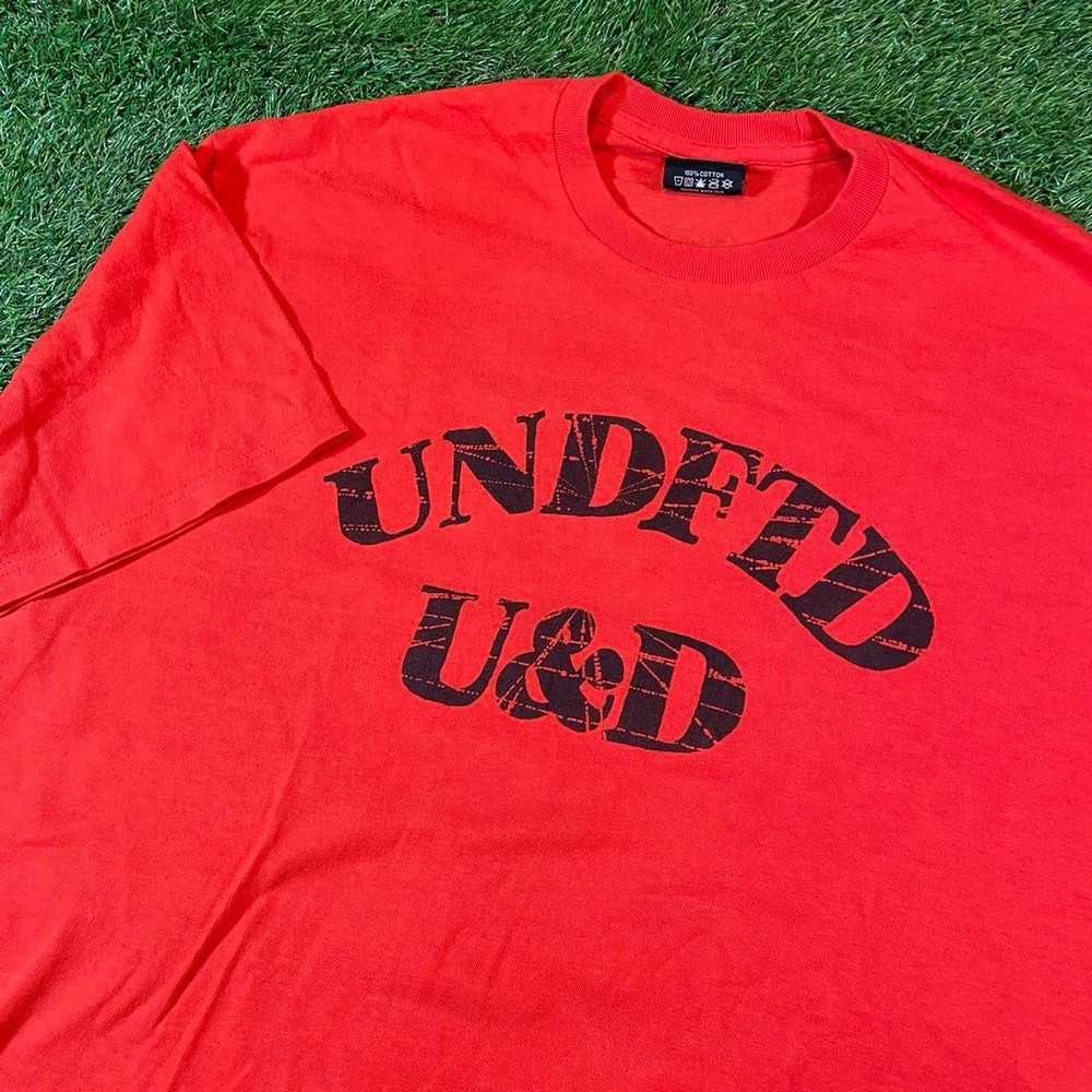 Undefeated orange cotton tee Size XXL