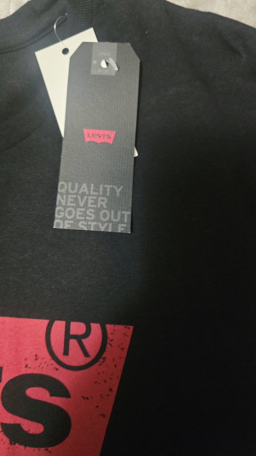 Levi Signature Men's Shirt XXXL Black Short Sleeve 100% Cotton gallery