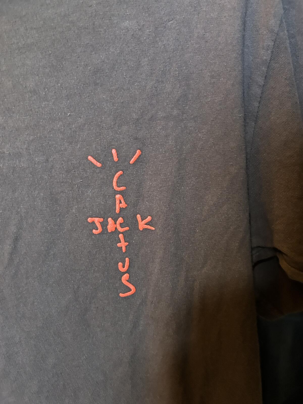 Cactus Jack Travis Scott Brown Graphic T-Shirt Size M gallery