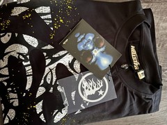 hellstar shorts and tshirt set