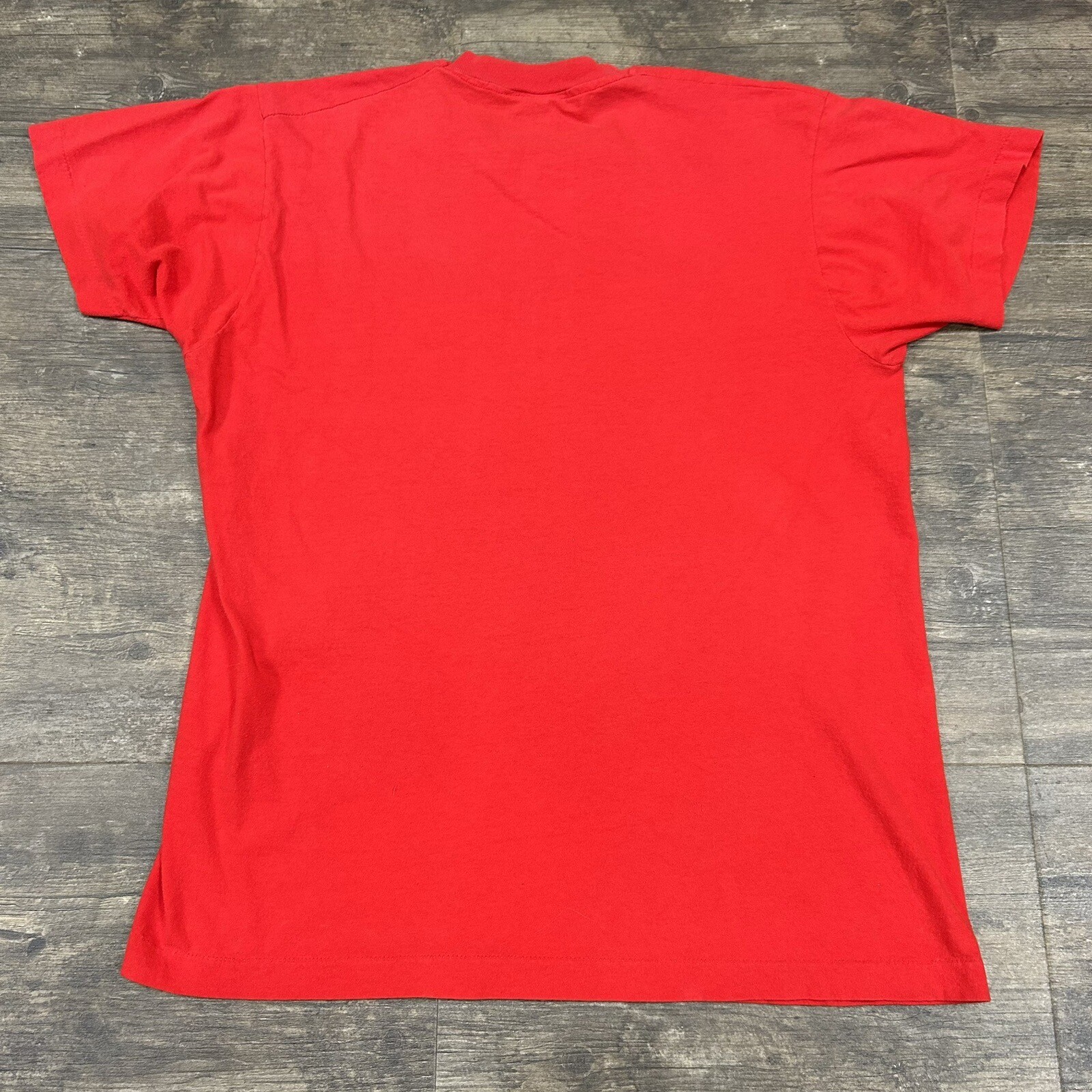 Vintage Fruit Of Loom Pocket T-SHIRT Mens Size XL Single Stitch Made In USA gallery