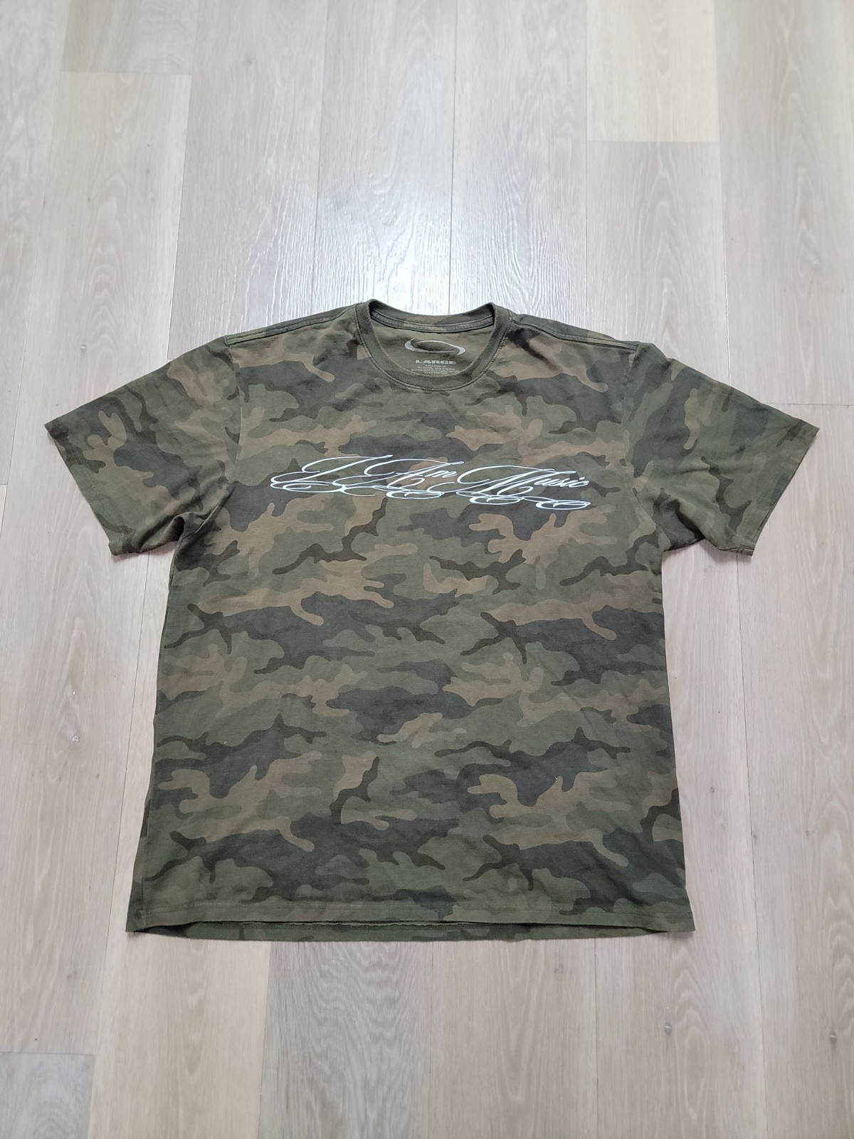 2025 Playboi Carti Opium XO Tour Exclusive Merch Camo T-shirt Men’s Size Large