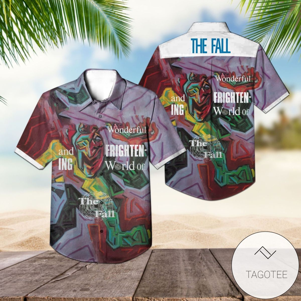 The Fall The Wonderful And Frightening World Of Album Cover Hawaiian BT2299
