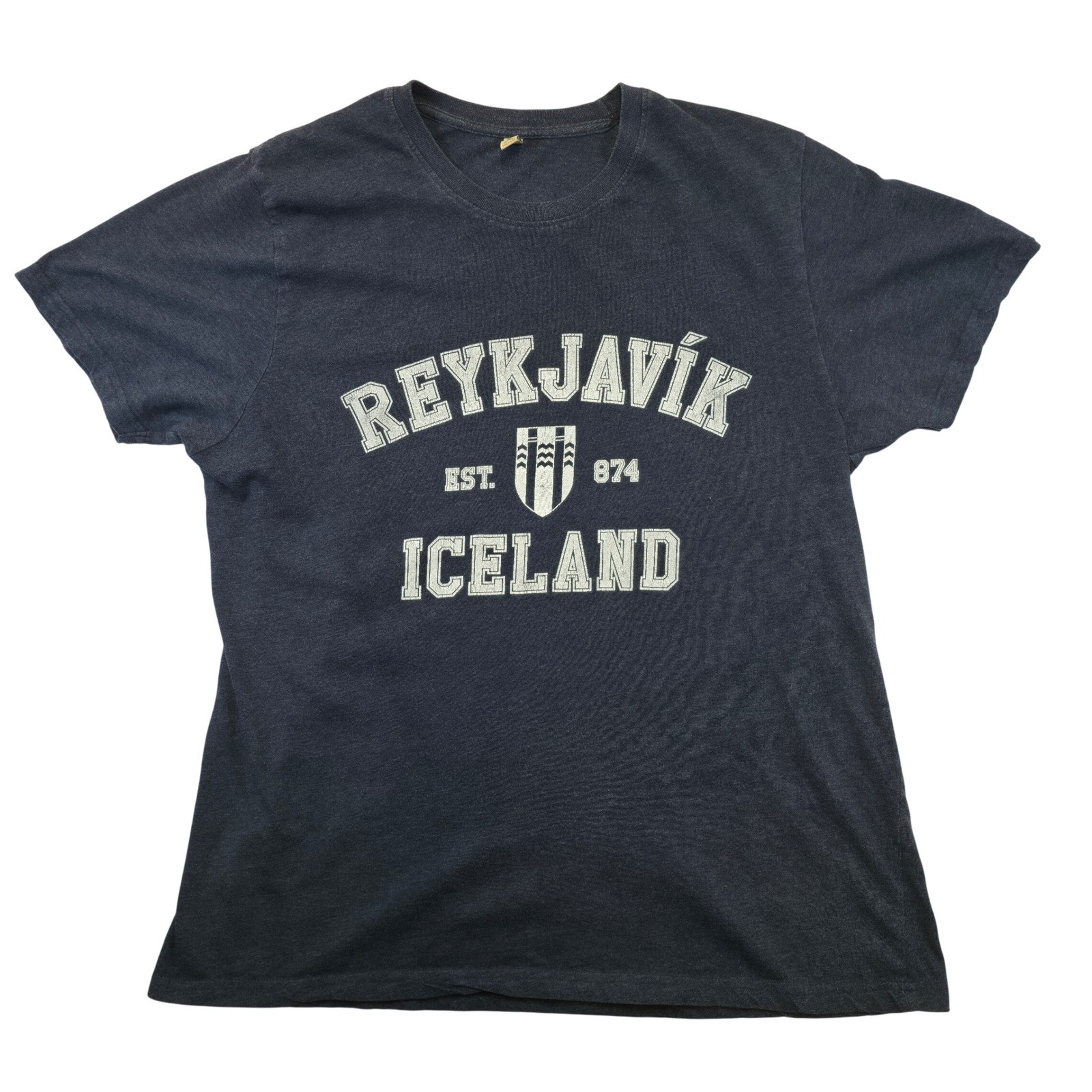 Salvage Reykjavik Iceland Trump Graphic T Shirt Mens XL 100% Recycled Cotton gallery