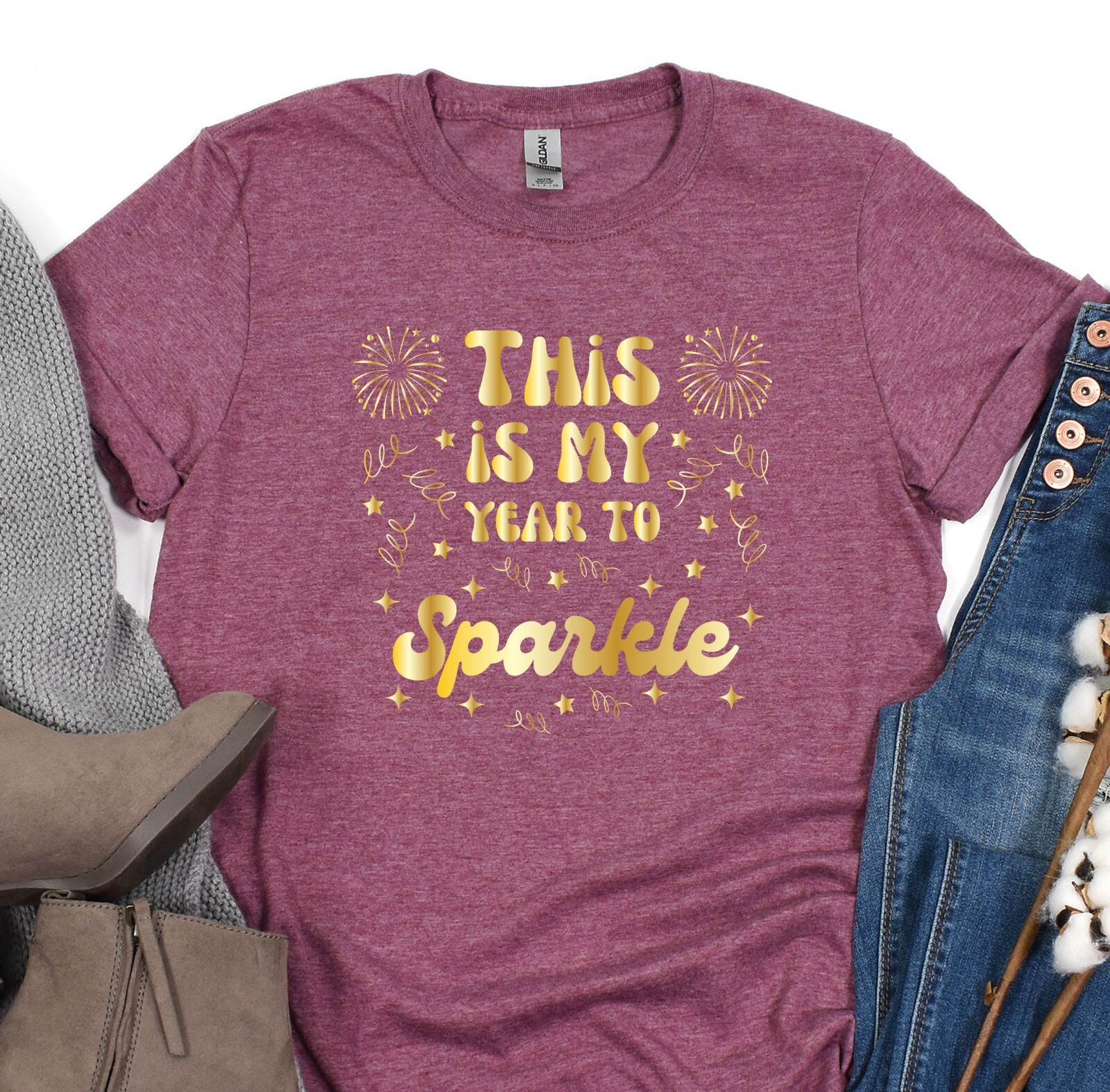 This Is My Year To Sparkle Shirt, New Year Tshirt, Christmas Tee, Gift Shirt gallery