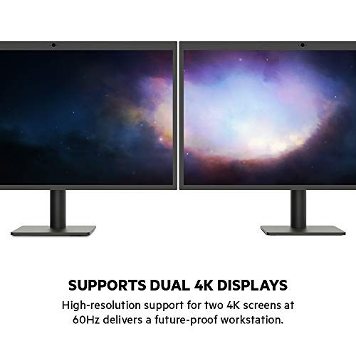 BELKIN THUNDERBOLT 3 DOCK CORE WITH THUNDERBOLT 3 CABLE F4U1100 – Black