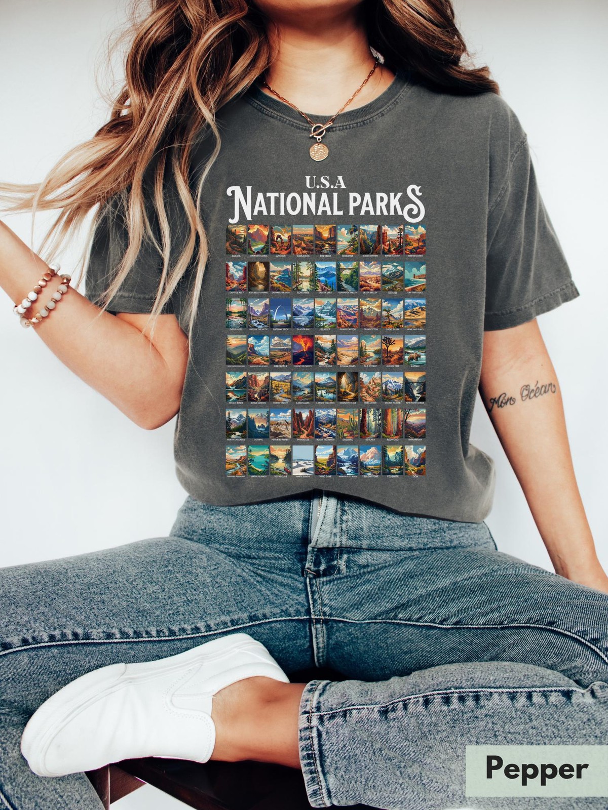 Comfort Colors® National Parks Shirt USA National Park Camping Gift Nature Lover gallery