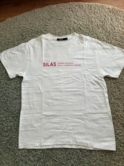 SILAS Crew Neck T-Shirt White Size L – Simple Design