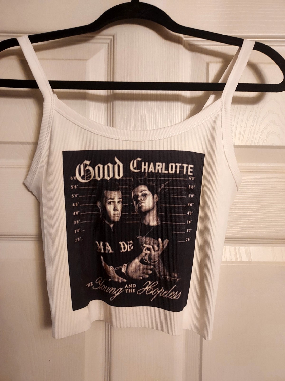 Good Charlotte crop top good charlotte tank top The Young And The Hopeless Shirt gallery