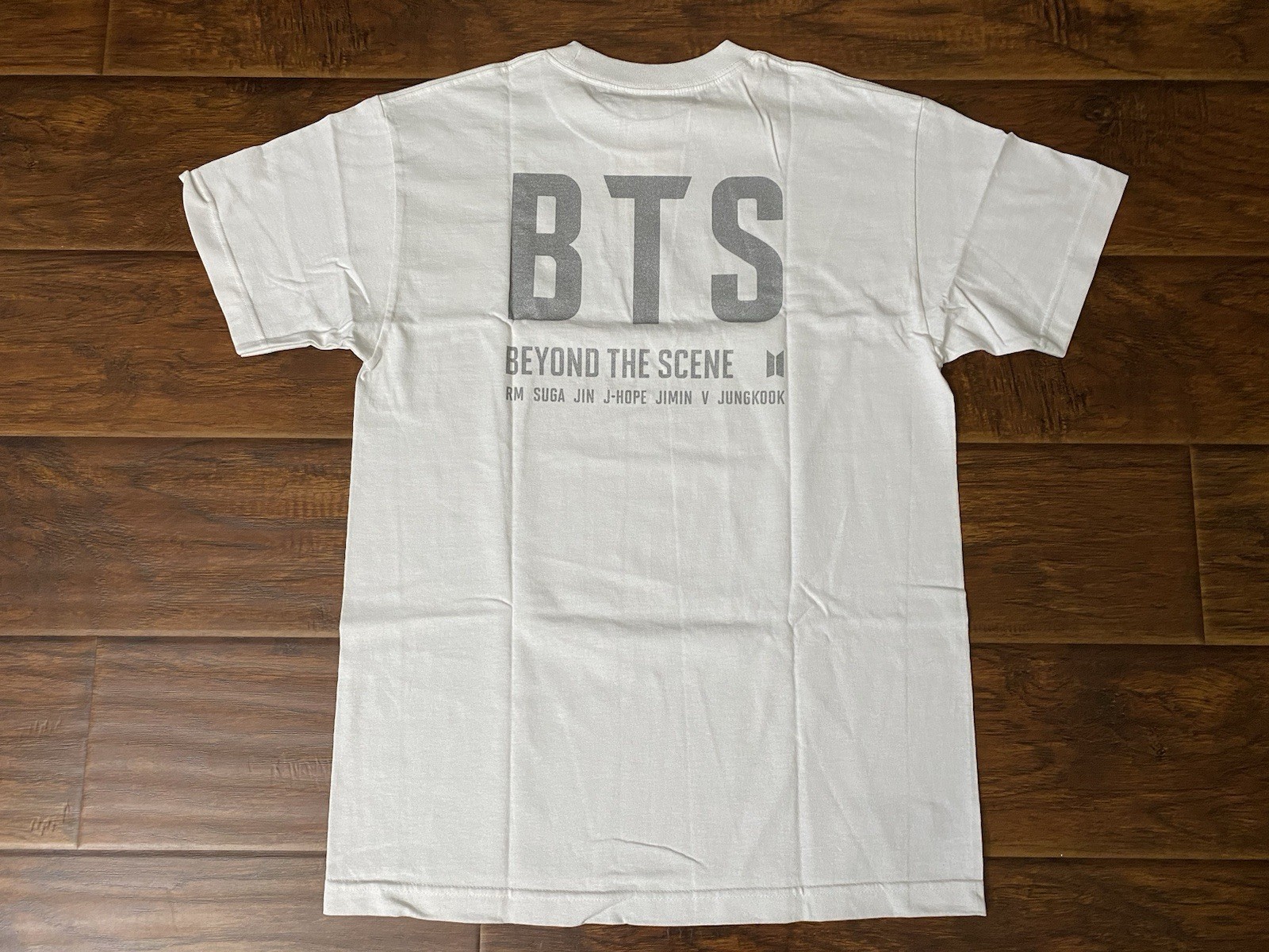 Official BTS Beyond The Scene Men Women Kpop T-Shirt Made In USA NWT Size 1 (S) gallery