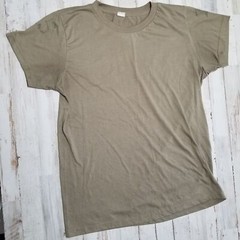 Various Brands Army Green Plain T-Shirts Sz M (Check Measurements) 3pk