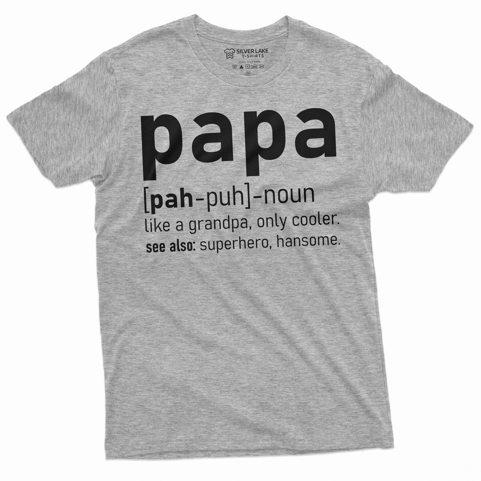 Papa definition T-shirt Grandpa Tee Grandfather gift Papa t-shirt funny papa tee gallery
