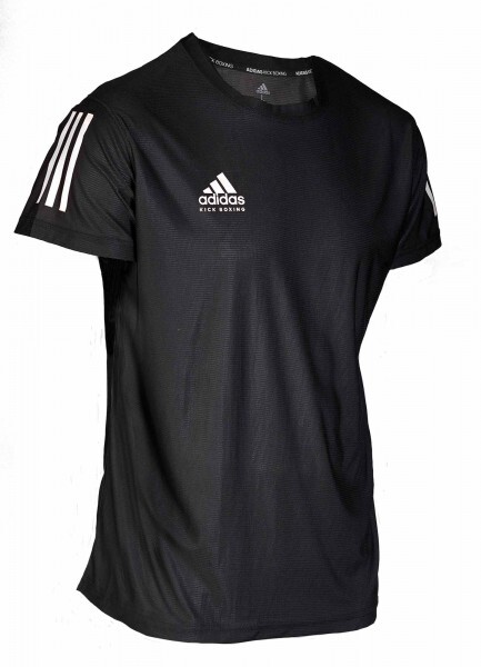 Adidas Kickboxing T-Shirt | adiKBTS100 | Black & White | Training & Casual gallery