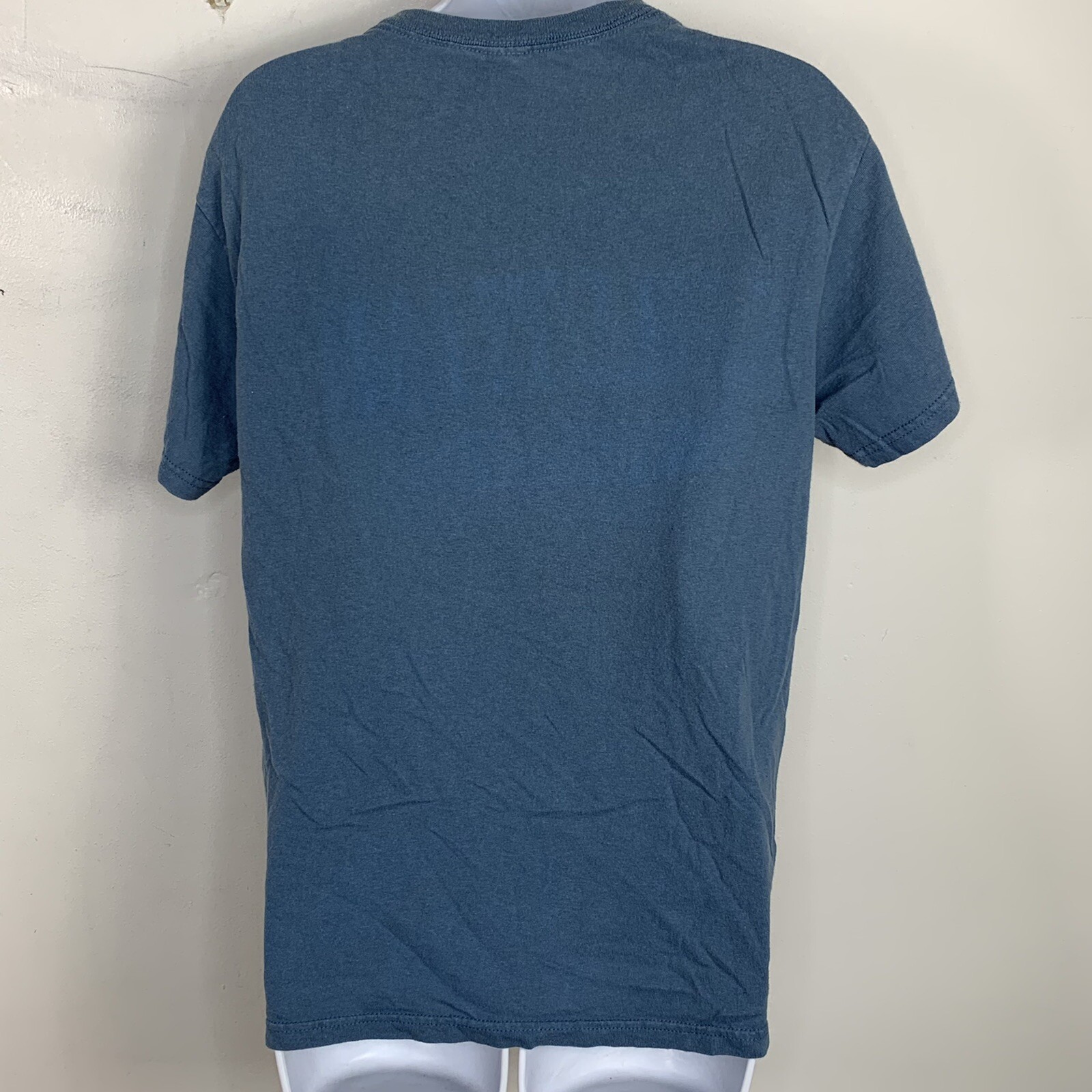 Delta Pro Weight T Shirt sz M Blue Sebastian Florida Retro Tourist Chic Casual gallery