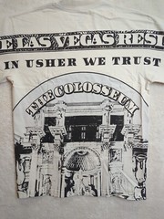 USHER United Reserve UshBucks One Dollar The Colosseum Graphic T-Shirt MED Adult