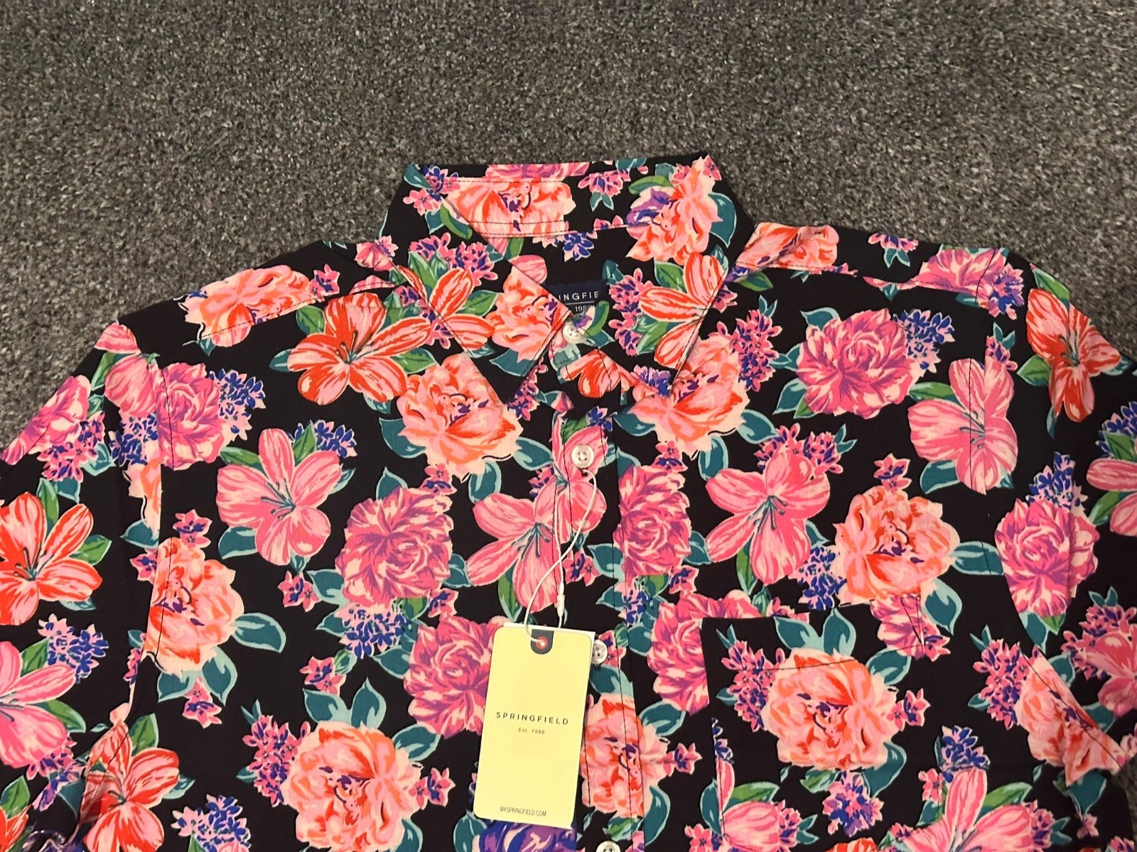 SS Flower Viscase Shirt gallery