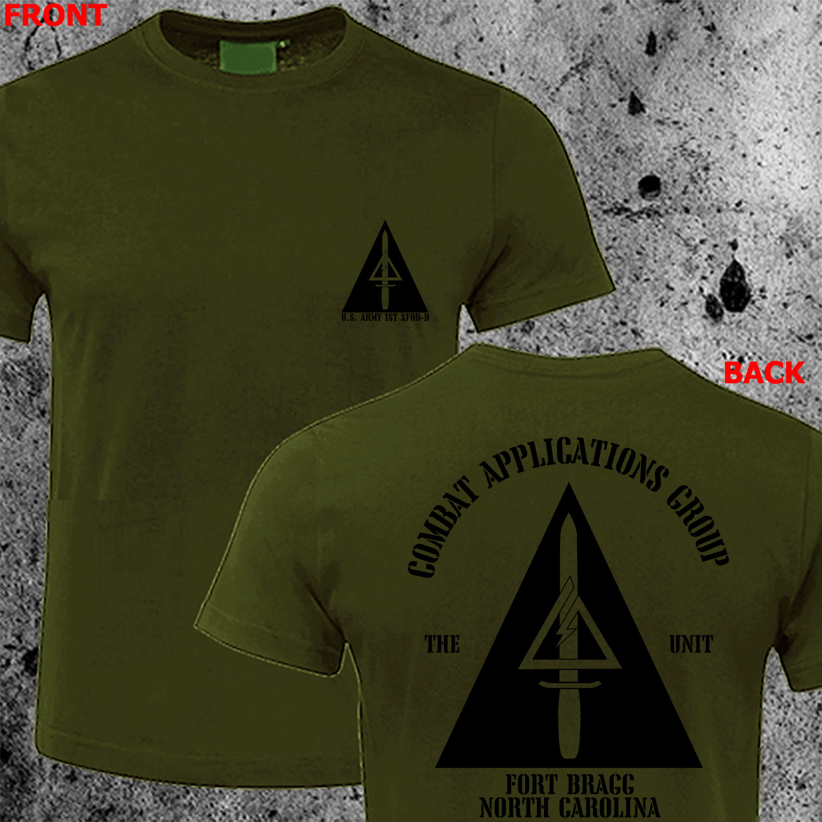 NEW Army Special Forces Operational Detachment Delta Force 1st SFOD-D T-SHIRT HQ gallery