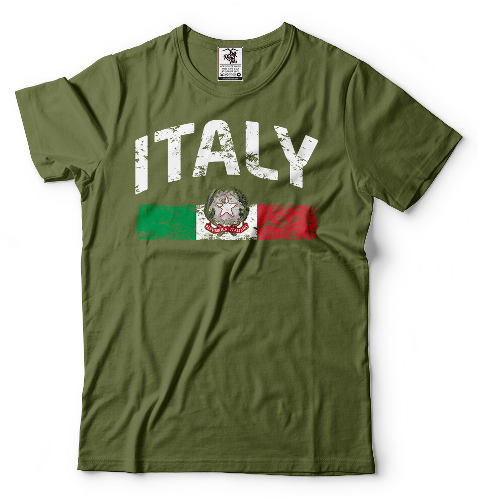 Italy T-shirt Italia Tee shirt Birthday Gift Christmas Gift Italia Heritage Tee gallery