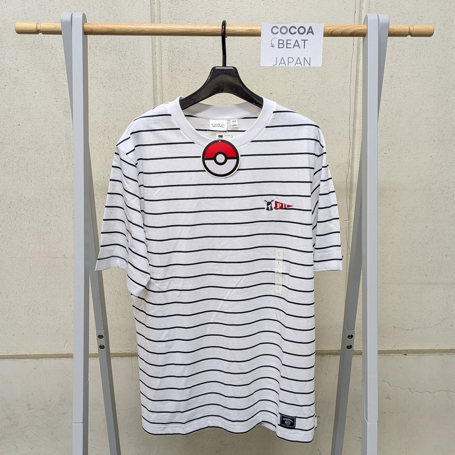 Pokemon GU Pikachu T-Shirt Anime Gaming Japan Exclusive New In Stock gallery