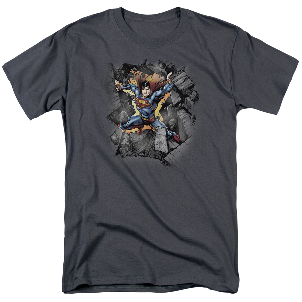 Superman “Break On Through” T-Shirt – Regular or Tank – to 5X