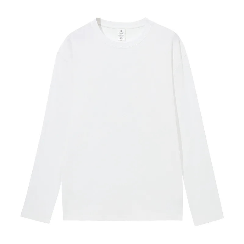 2026 New Combed Compactall Cotton Heavy Round Neck Solid Color gallery