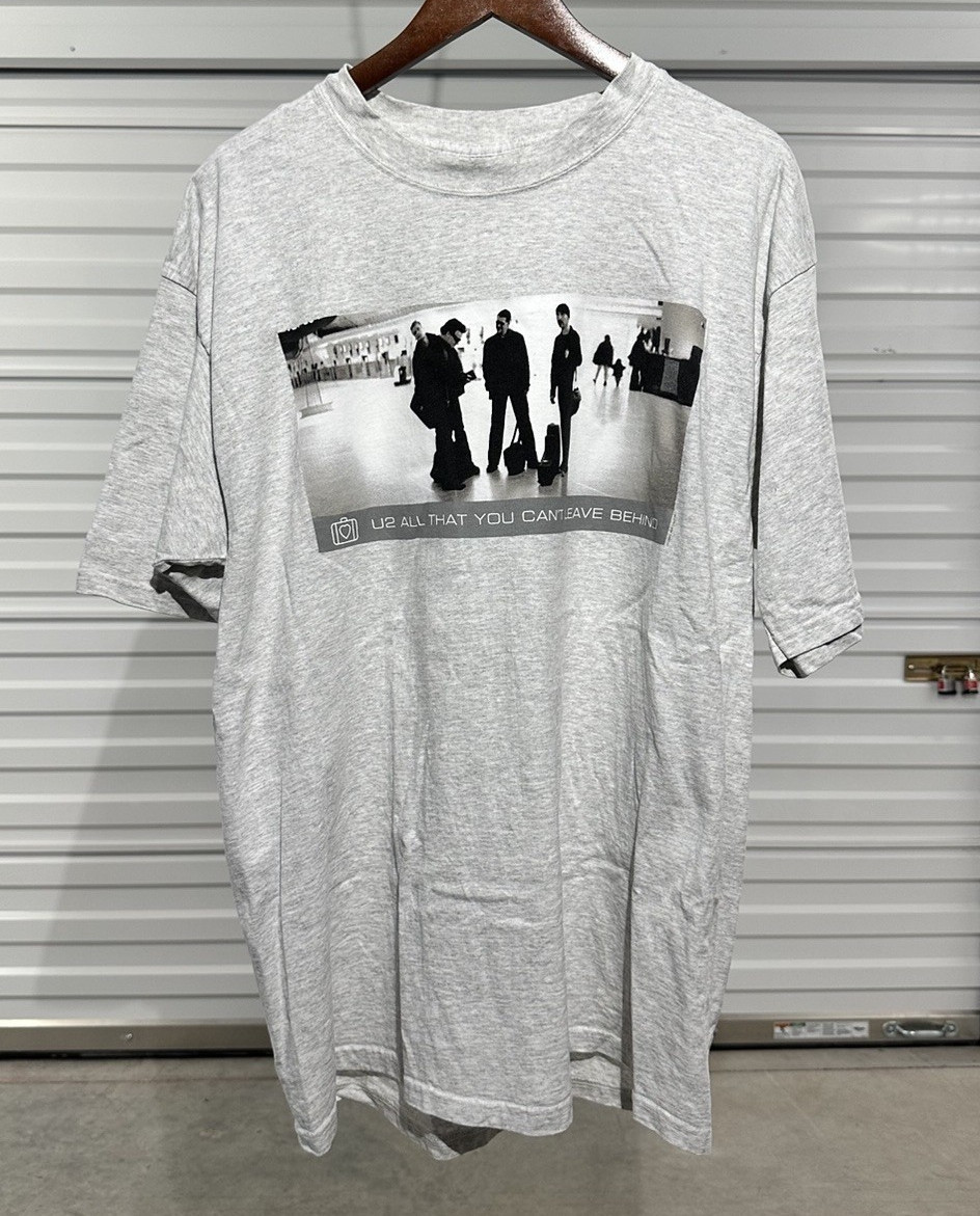 All Sport U2 All That You Can't Leave Behind Graphic Gray Men's T-Shirt XL gallery