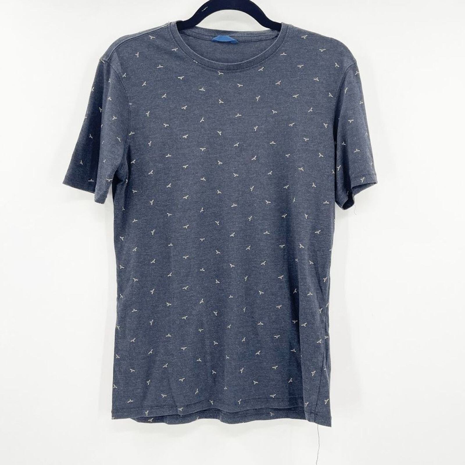 Calliope Men’s Navy Blue Short Sleeve T Shirt With Hangers Size SC