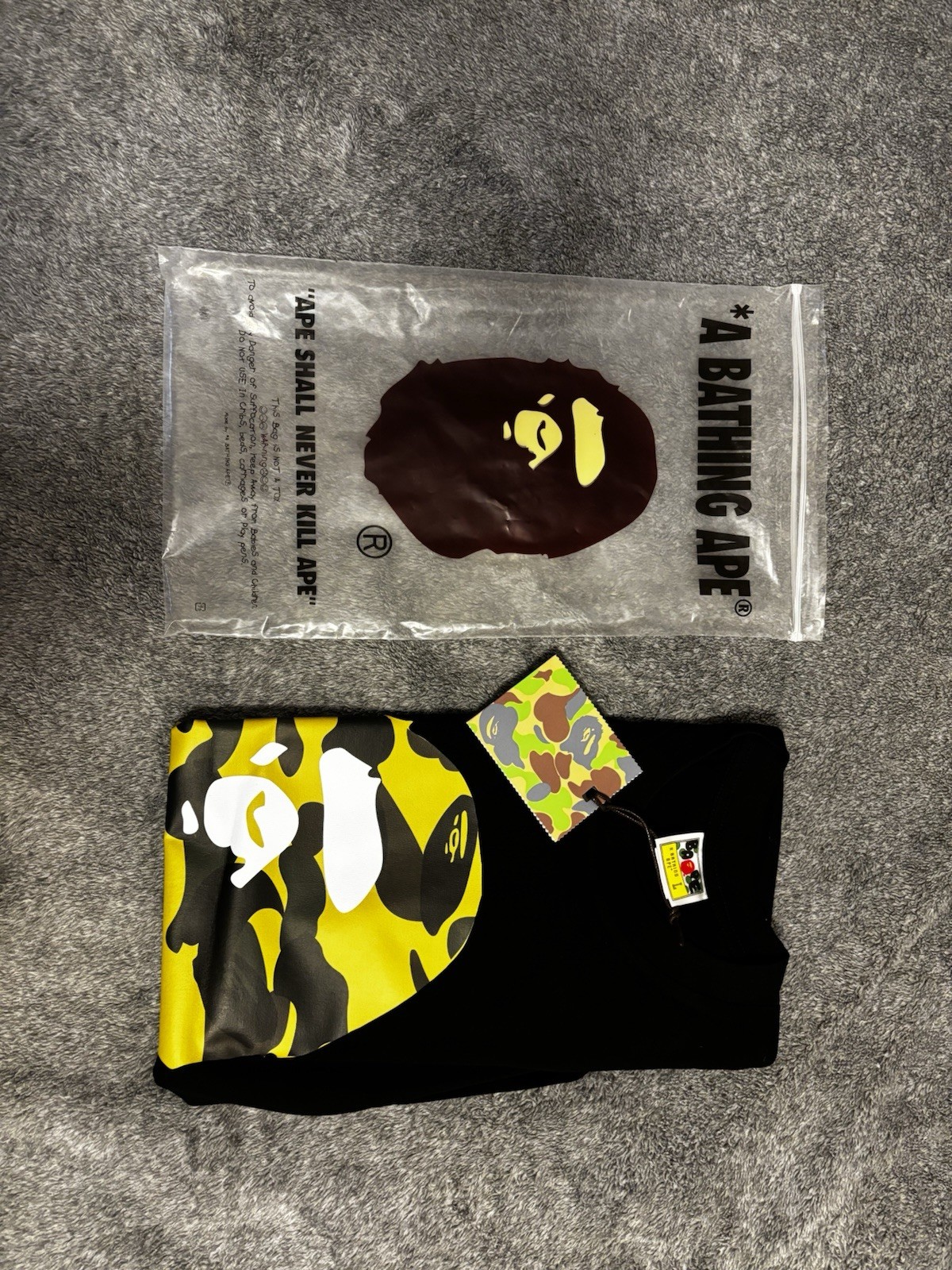 Chill BAPE tee, clean and simple gallery