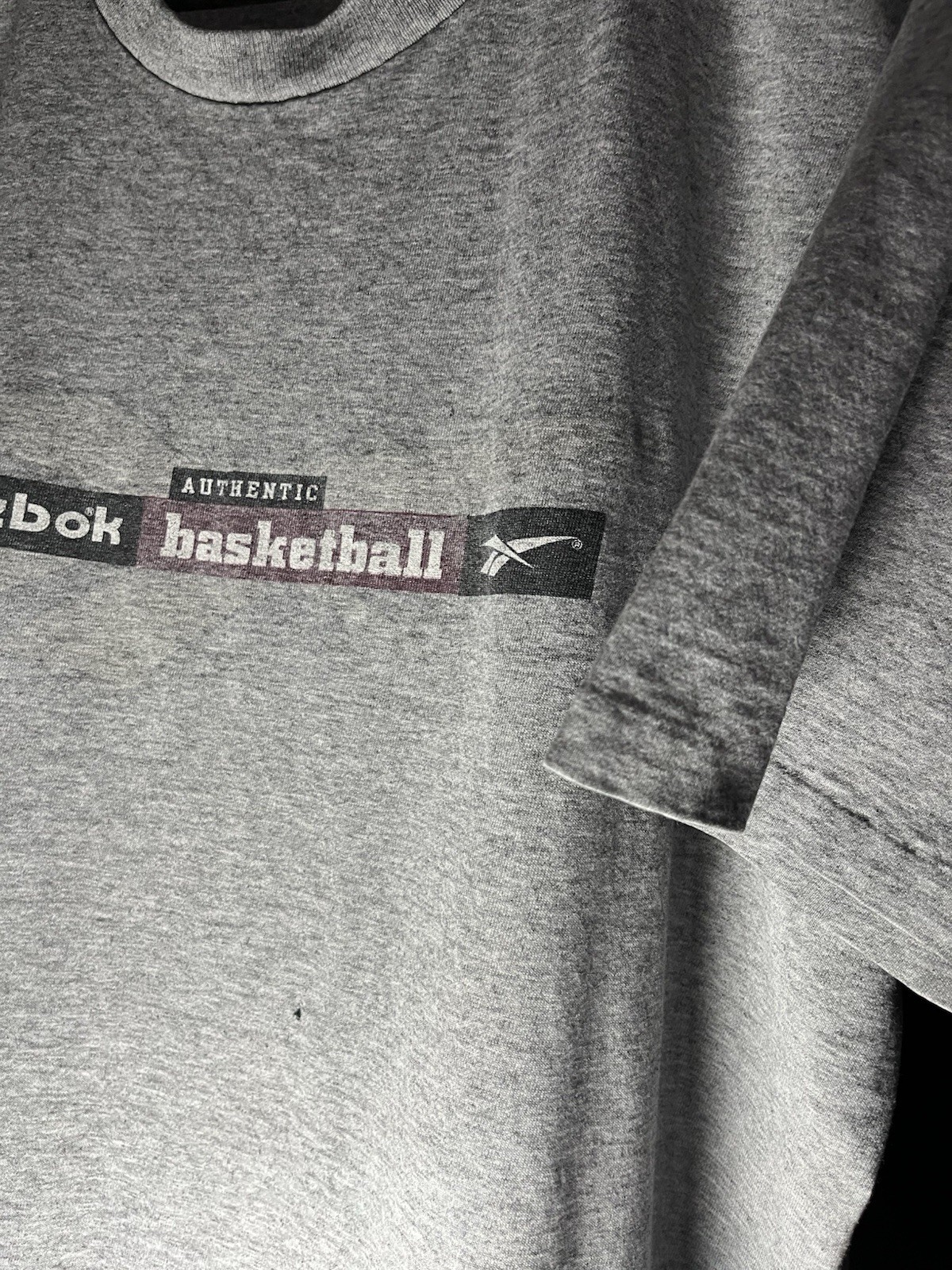 Vintage 90s Single Stitch Reebok Basketball Shirt gallery
