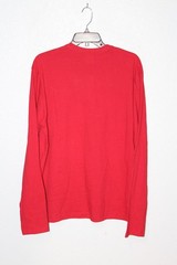 Apple Store Red Employee Long Sleeve Shirt Men’s Size LARGE