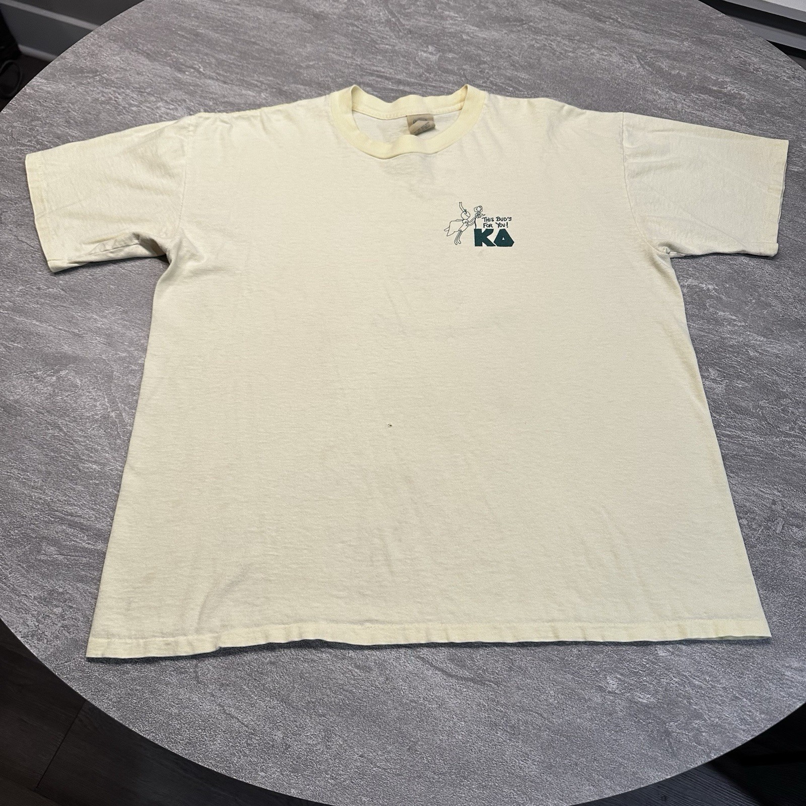 Vintage 80s Kappa Delta Sorority Single Stitch Formal Shirt XL USA 1987 gallery