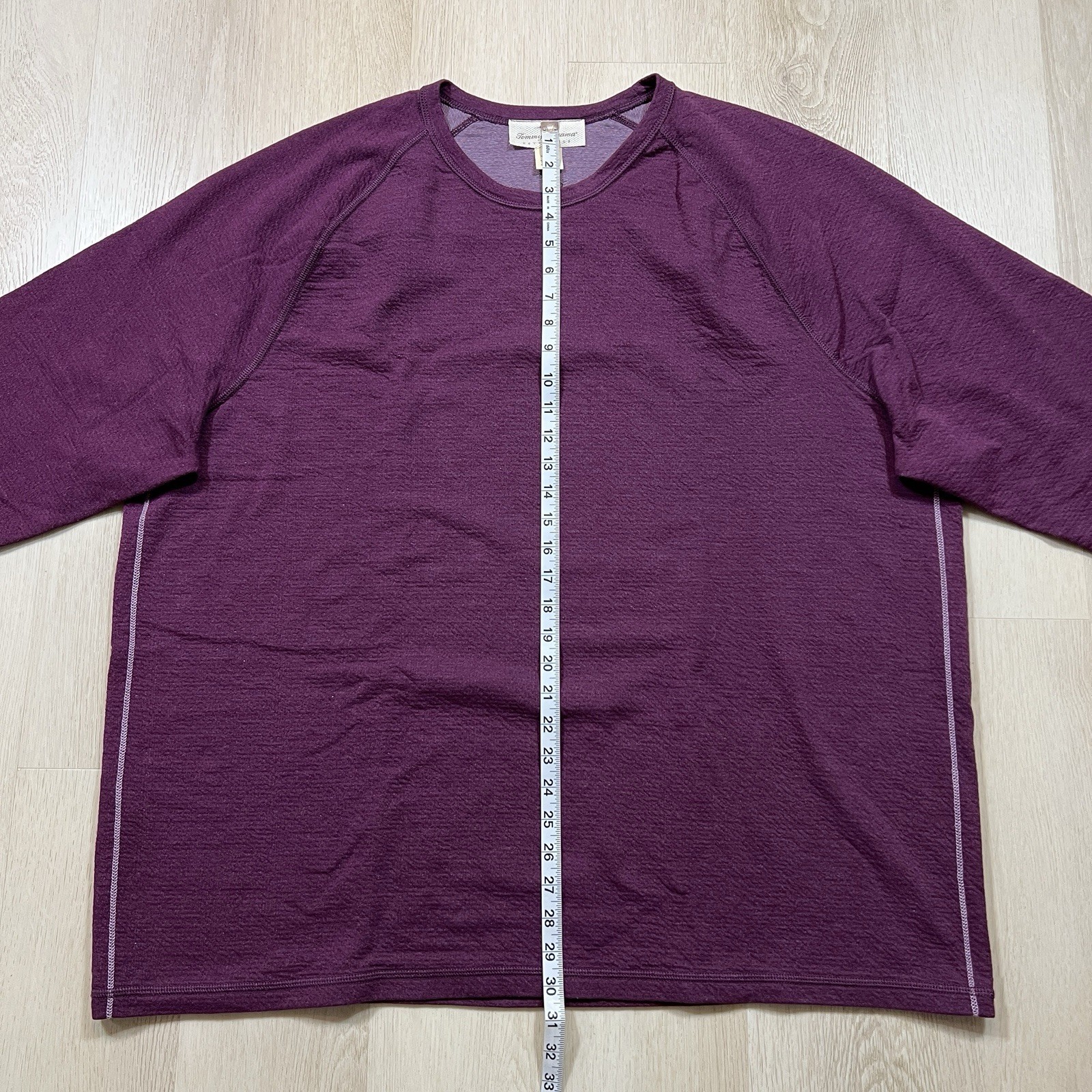 Tommy Bahama Men's XXXL Reversible Long Sleeve TShirt - Purple Cruisewear gallery
