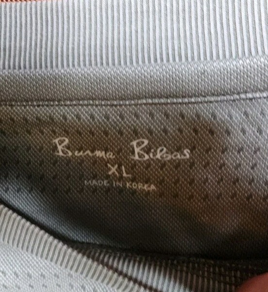 Burma Bibas seven Lot Of 2 men’s Modal rayon blend crewneck Tshirt XL Dot Stripe gallery