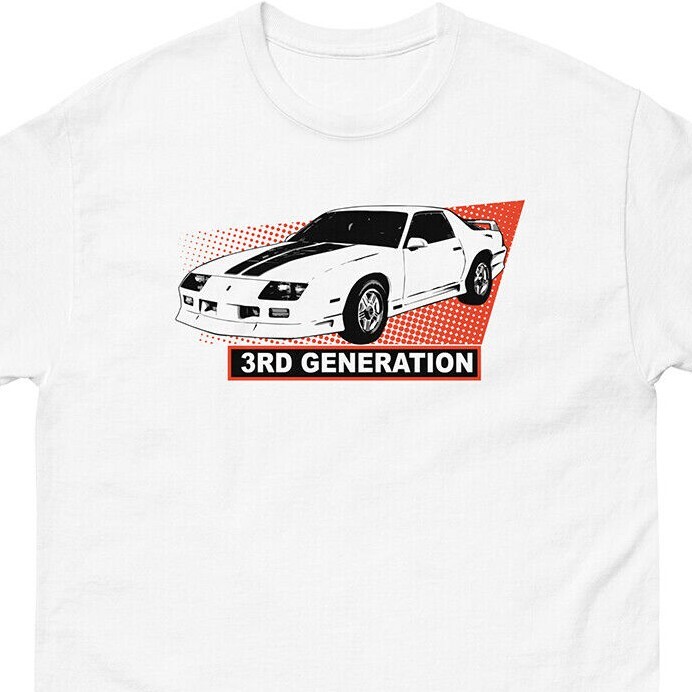 3rd Gen Camaro T-Shirt, 80s Sports Car Guy Shirt, Vintage Auto Lover Gift Idea gallery