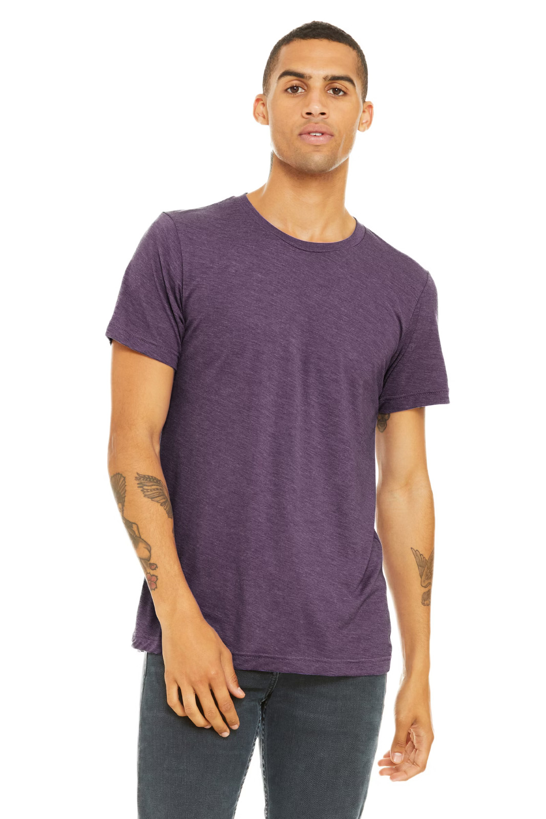 Bella + Canvas CVC 3001 Size Small- Cotton/Polyester Blend Super Soft- Slim Fit gallery