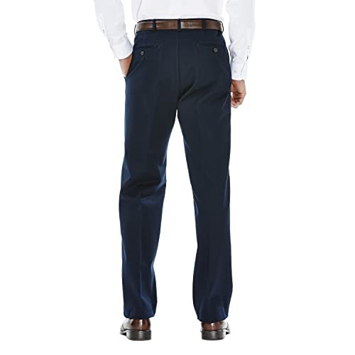 Haggar Men's Work To Weekend No Iron Flat Front Pant Mens 41114957522 Size 38W gallery