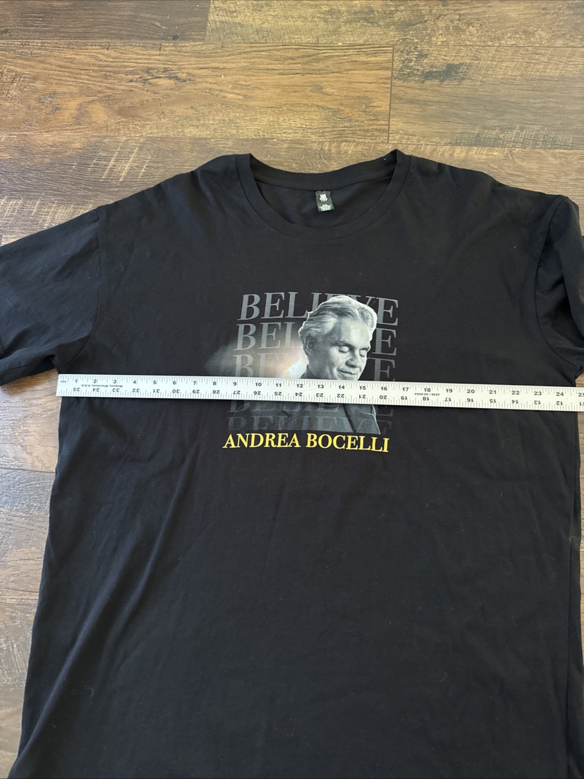 Andrea Bocelli Believe Tour 2021 TShirt Mens 2XL Official Merchandise NEW A3 gallery
