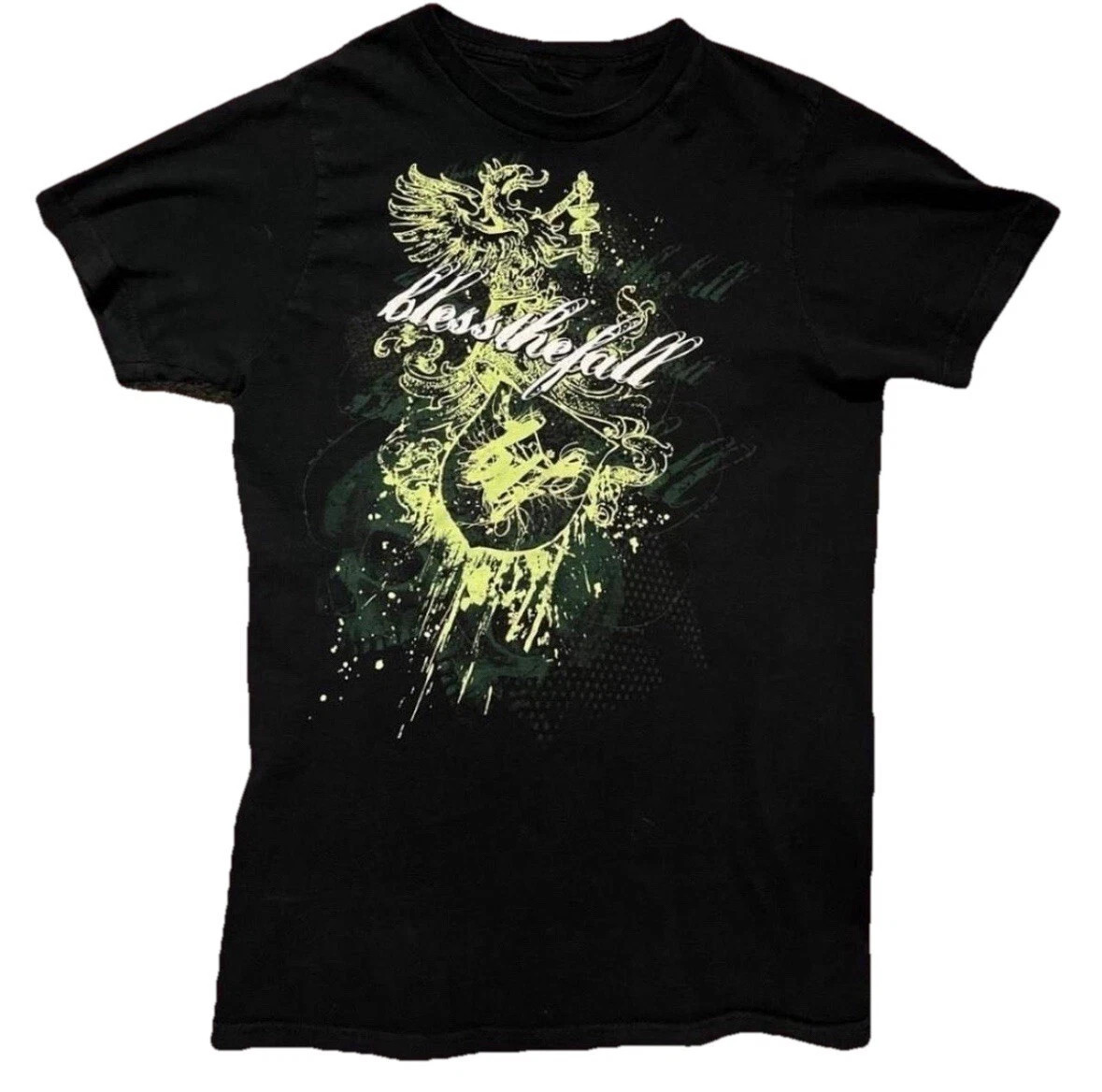 BlessTheFall Black Cotton All size S-5XL Gift For Fans T-shirt TU224 gallery
