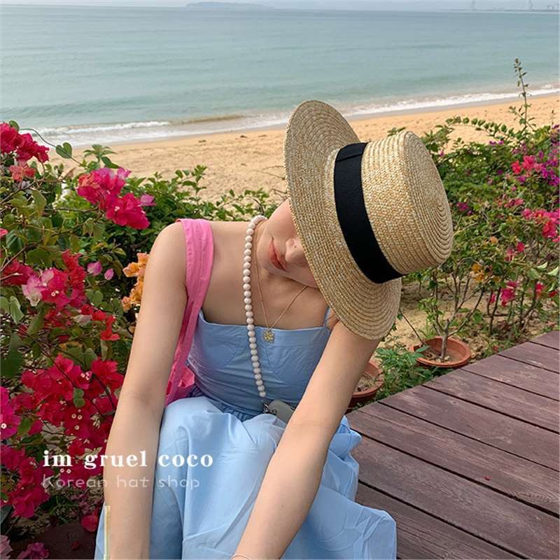new Spring and Summer New Style Beach Hat for Seaside Vacation, Sun Protection, gallery