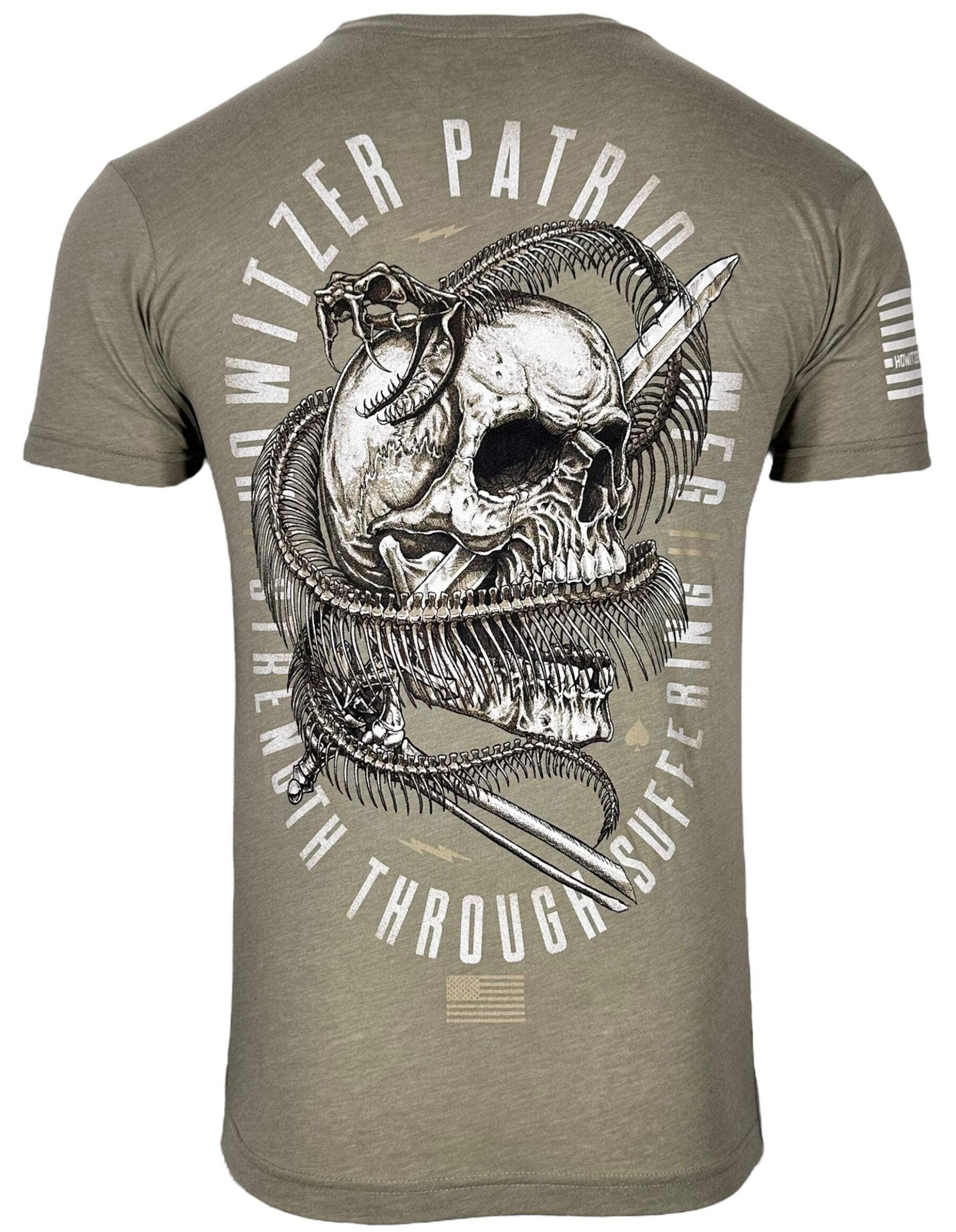 Howitzer Style Men's T-Shirt COIL Military Grunt MFG gallery