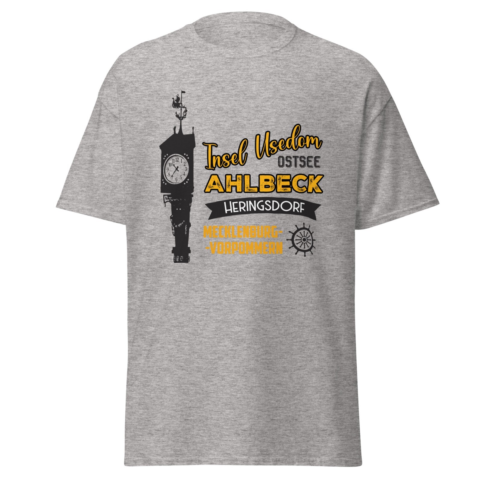 Usedom Heringsdorf Ahlbeck Baltic Sea Pier Island T-Shirt! Free Shipping! gallery
