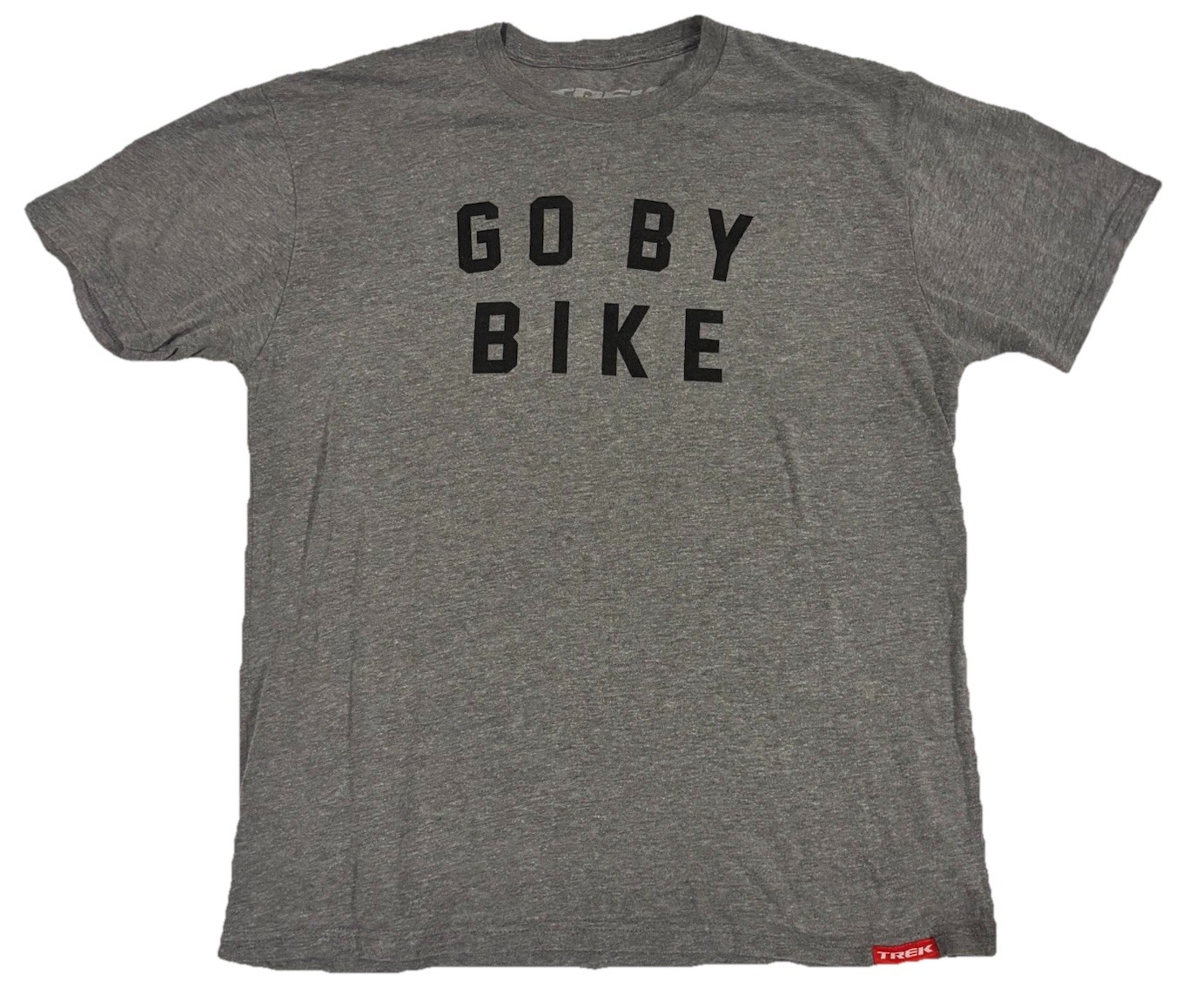 Trek Bicycles T Shirt Size XL Gray Go By Bike Licensed