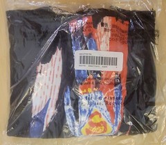 NWT Supreme Mens Skeleton Tee Shirt Black Small New York Skater SS21 Flag 52412