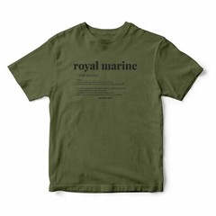 HM Armed Navy Forces Commando Royal Marines Definition Royal Marine – T-Shirt