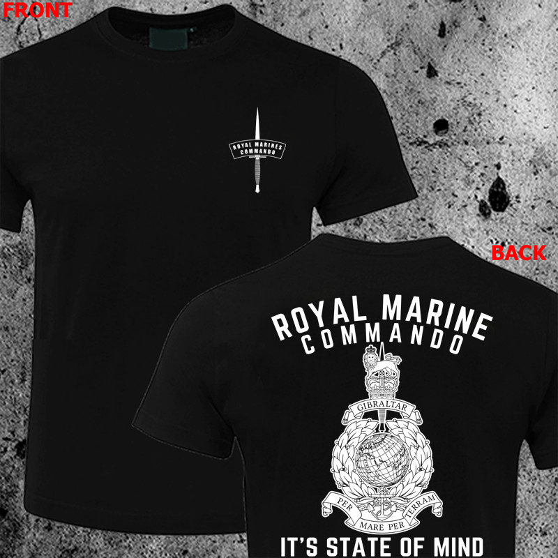 NEW Royal Marine Commando T-Shirt British Army Special Force Shirt HQ DESIGN gallery