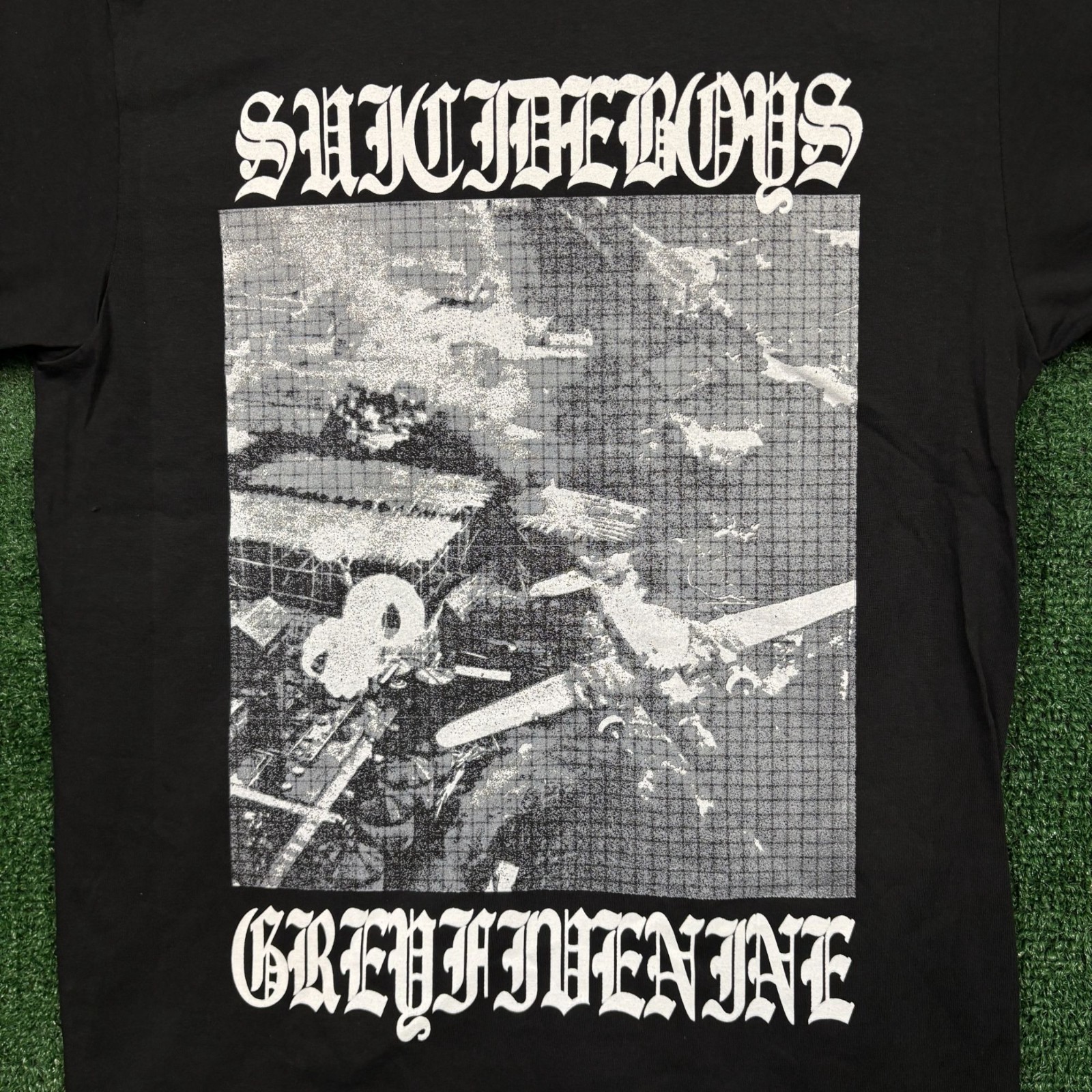 G59 Records x The Suicideboys Grey Five Nine Hip-Hop LS Shirt Size Medium gallery